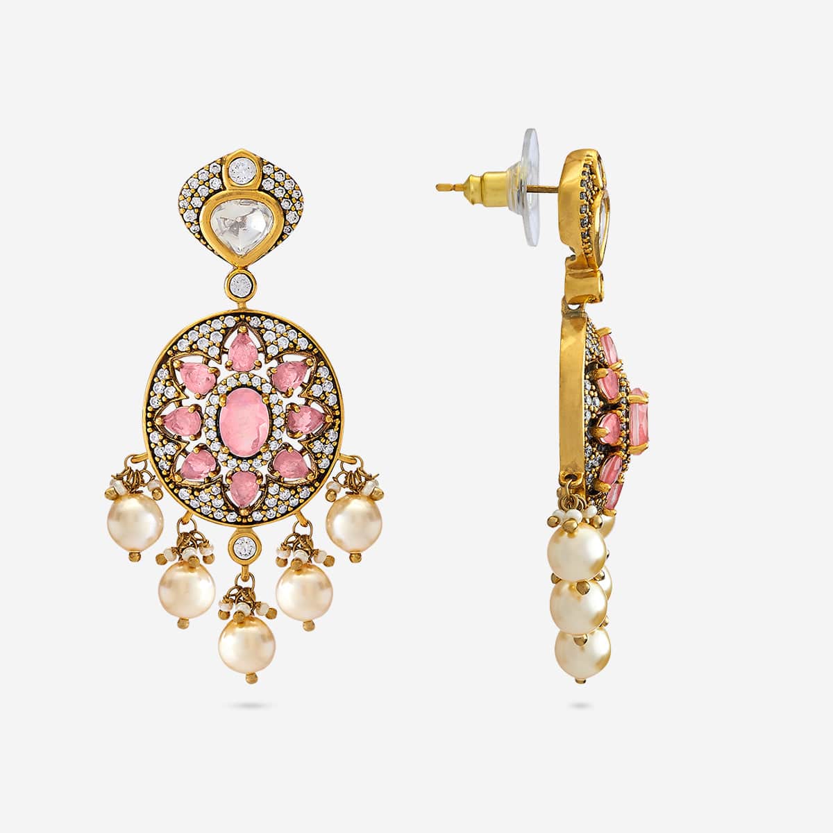 Kundan Earring 184837 - Image 3