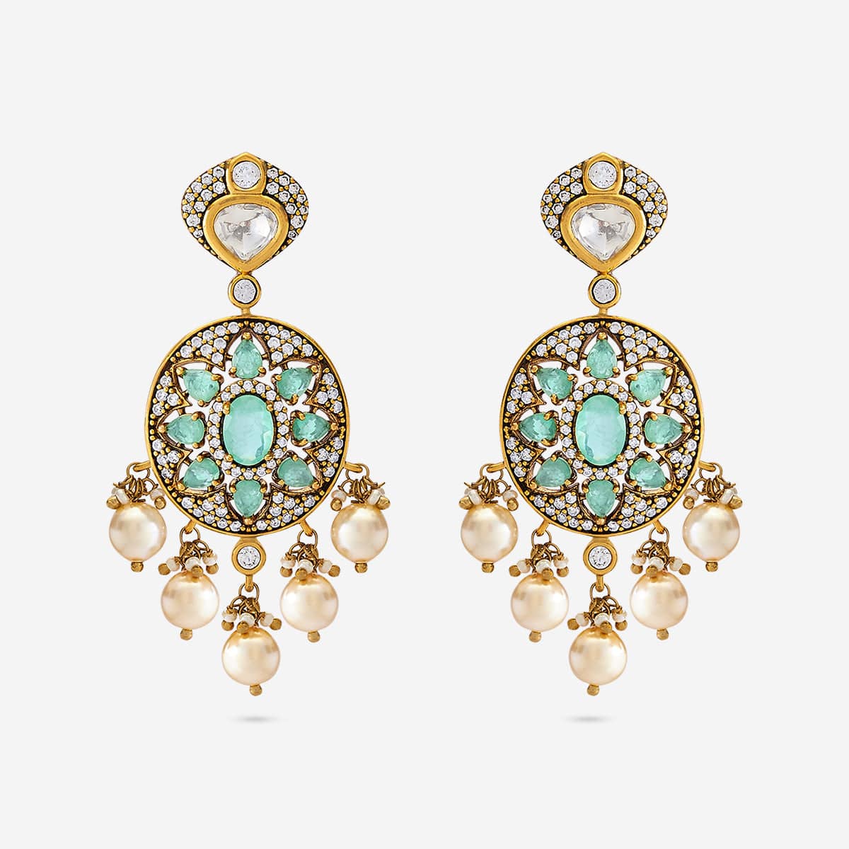 Kundan Earring 184837 - Image 4