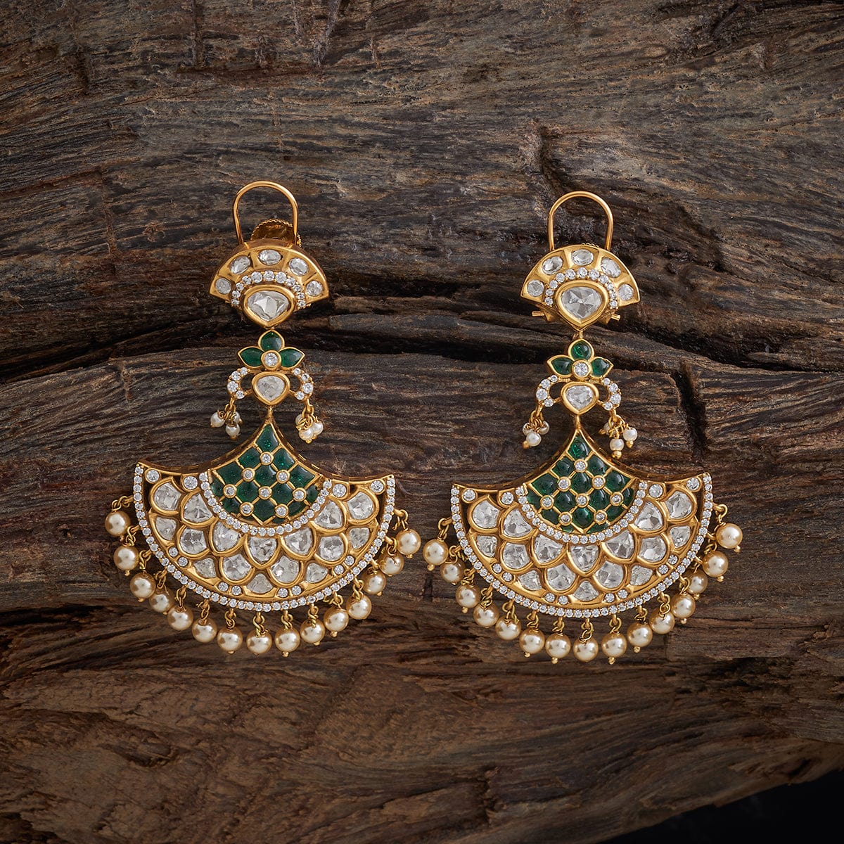 Kundan Earring 185286 - Image 6