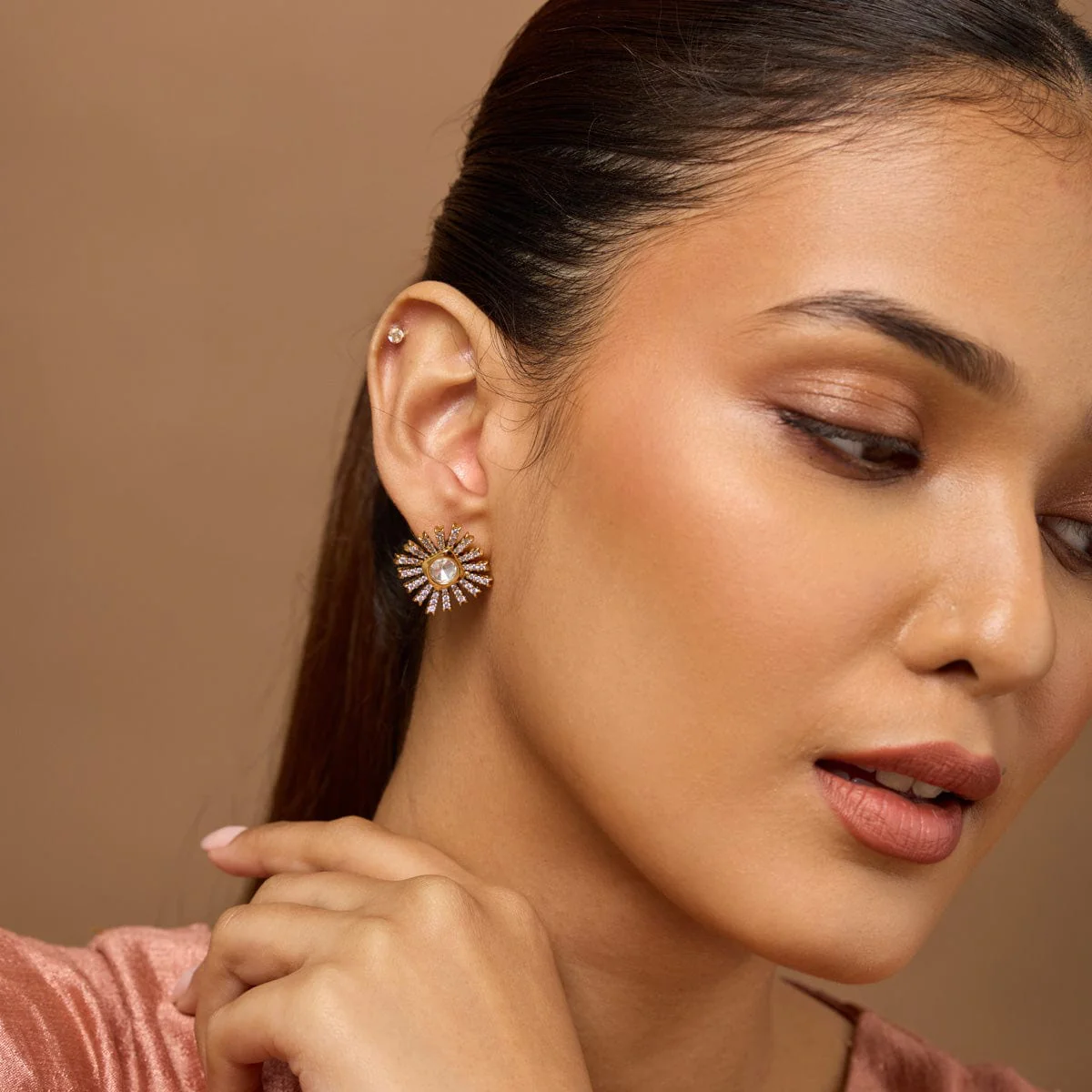 Kundan Earring 187760 - Image 3