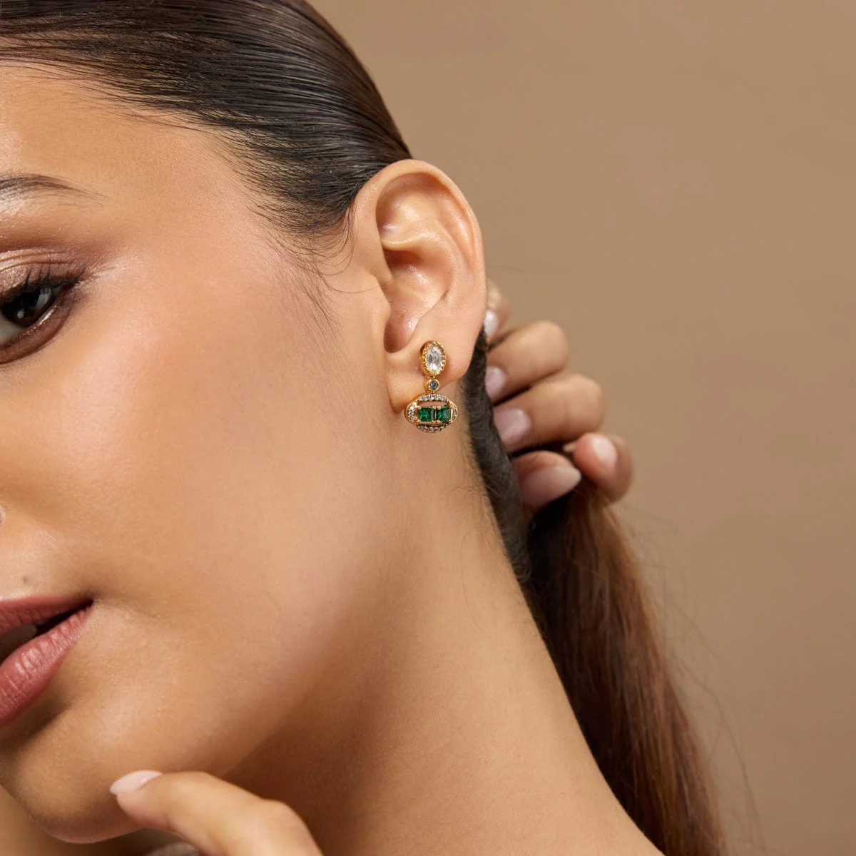 Kundan Earring 187764 - Image 3