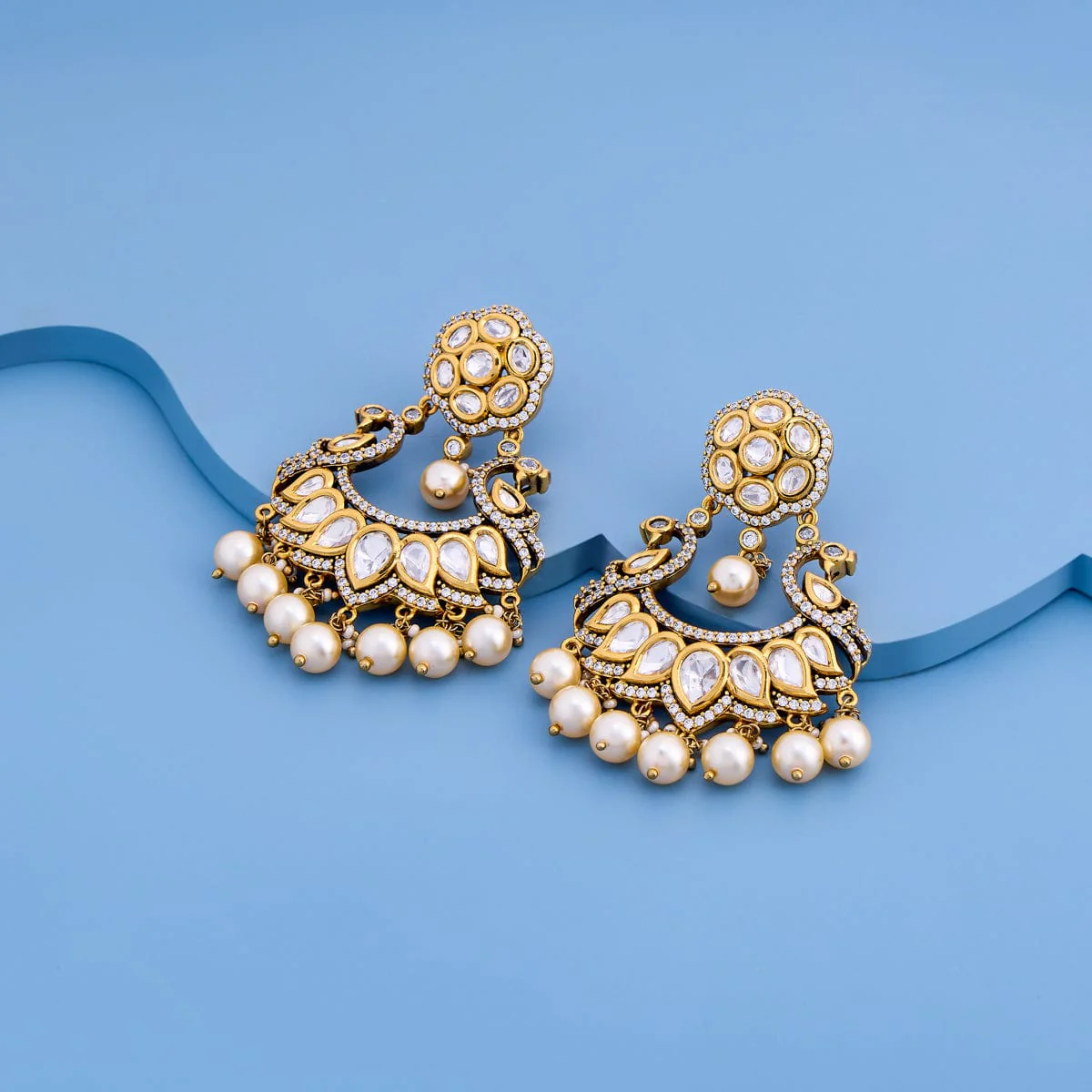 Kundan Earring 187769 - Image 2