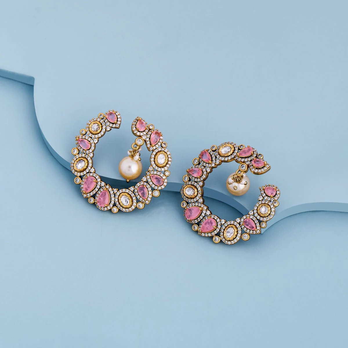 Kundan Earring 187770 - Image 2