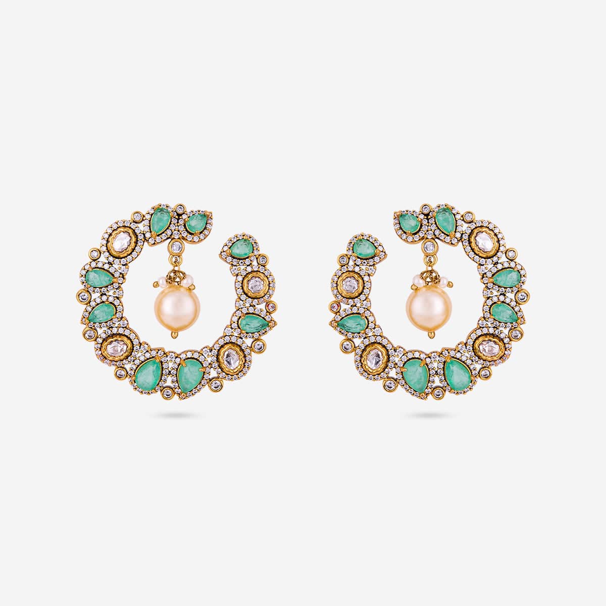 Kundan Earring 187770 - Image 4