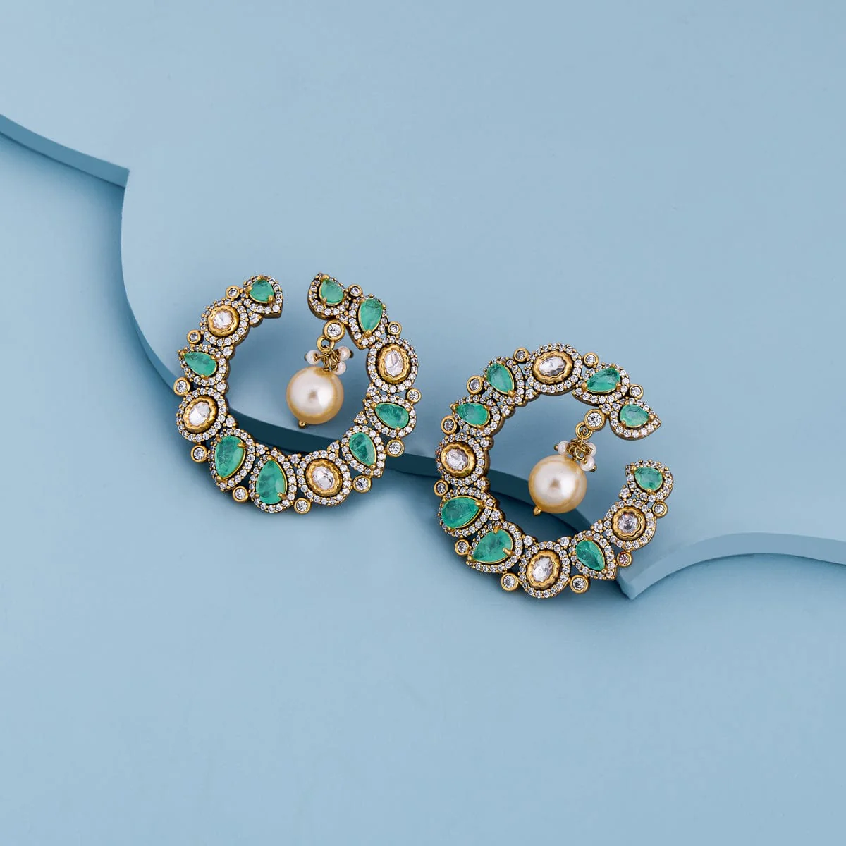 Kundan Earring 187770 - Image 5