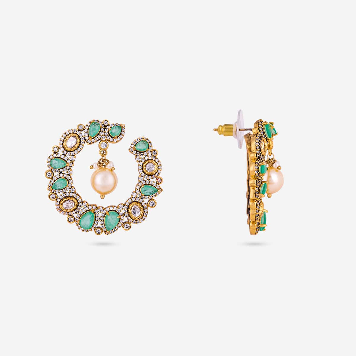Kundan Earring 187770 - Image 7