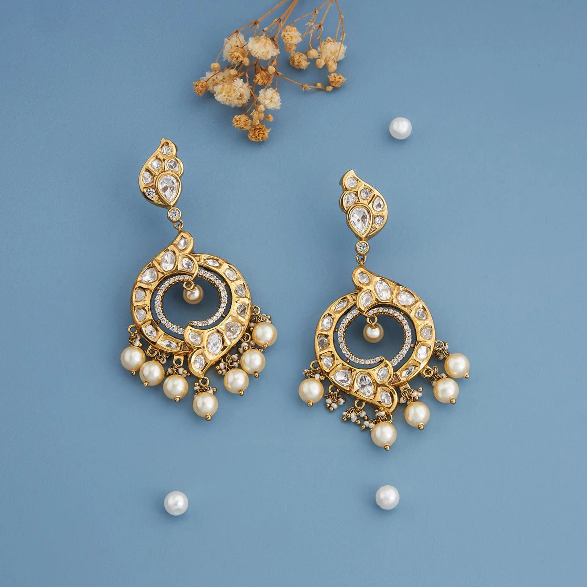 Kundan Earring 187771 - Image 2