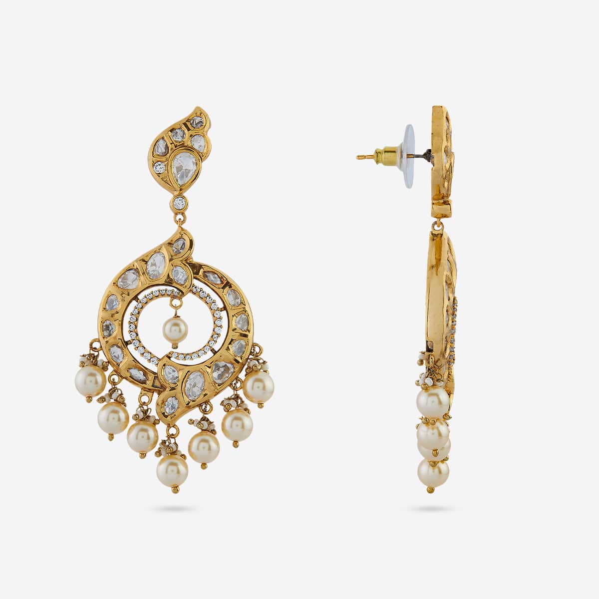 Kundan Earring 187771 - Image 4