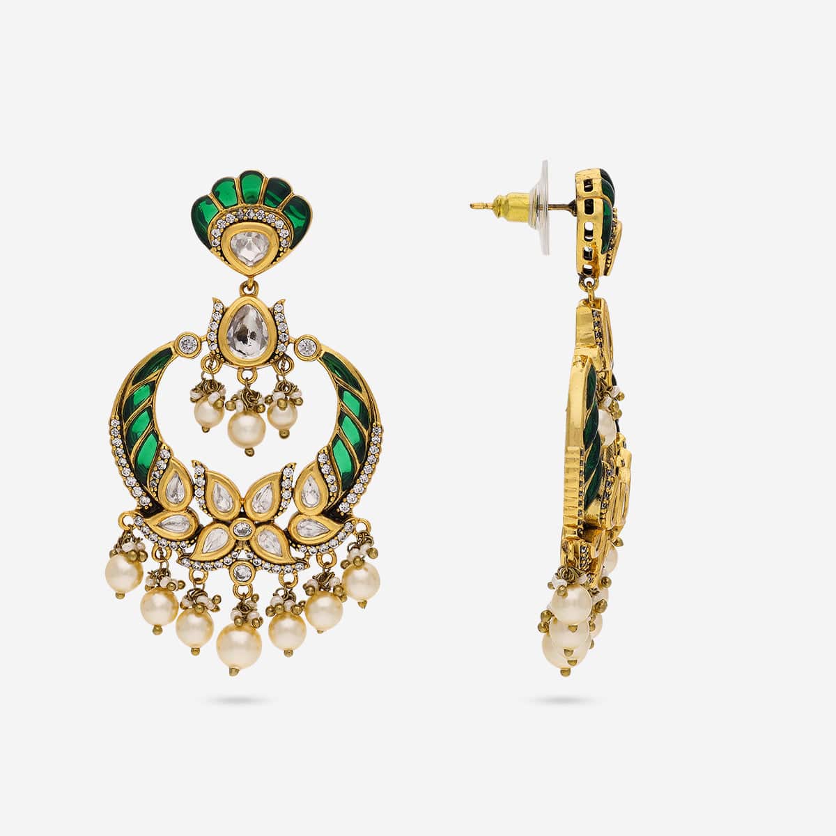 Kundan Earring 187773 - Image 4