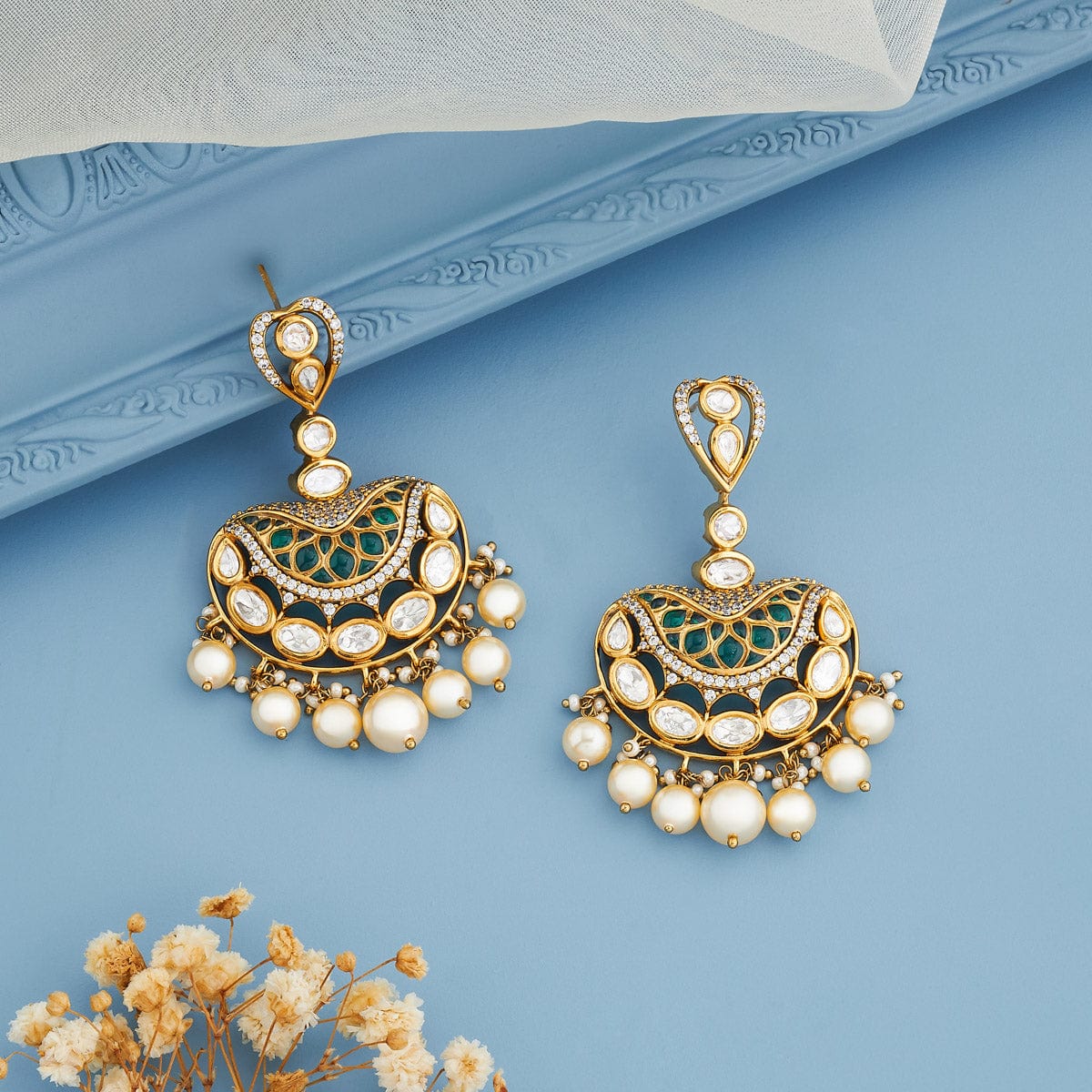 Kundan Earring 187774 - Image 2