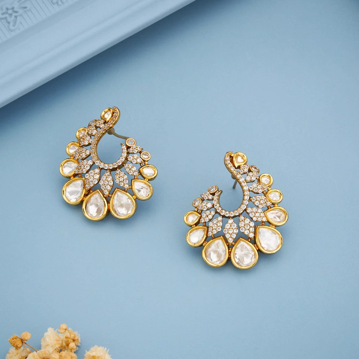 Kundan Earring 187894 - Image 2
