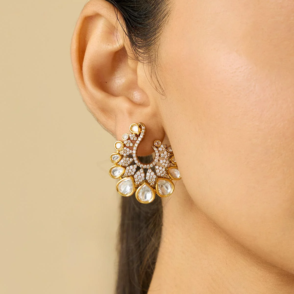 Kundan Earring 187894 - Image 3