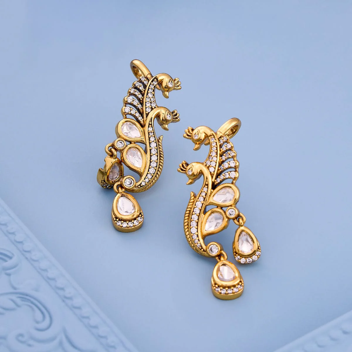 Kundan Earring 189221 - Image 2