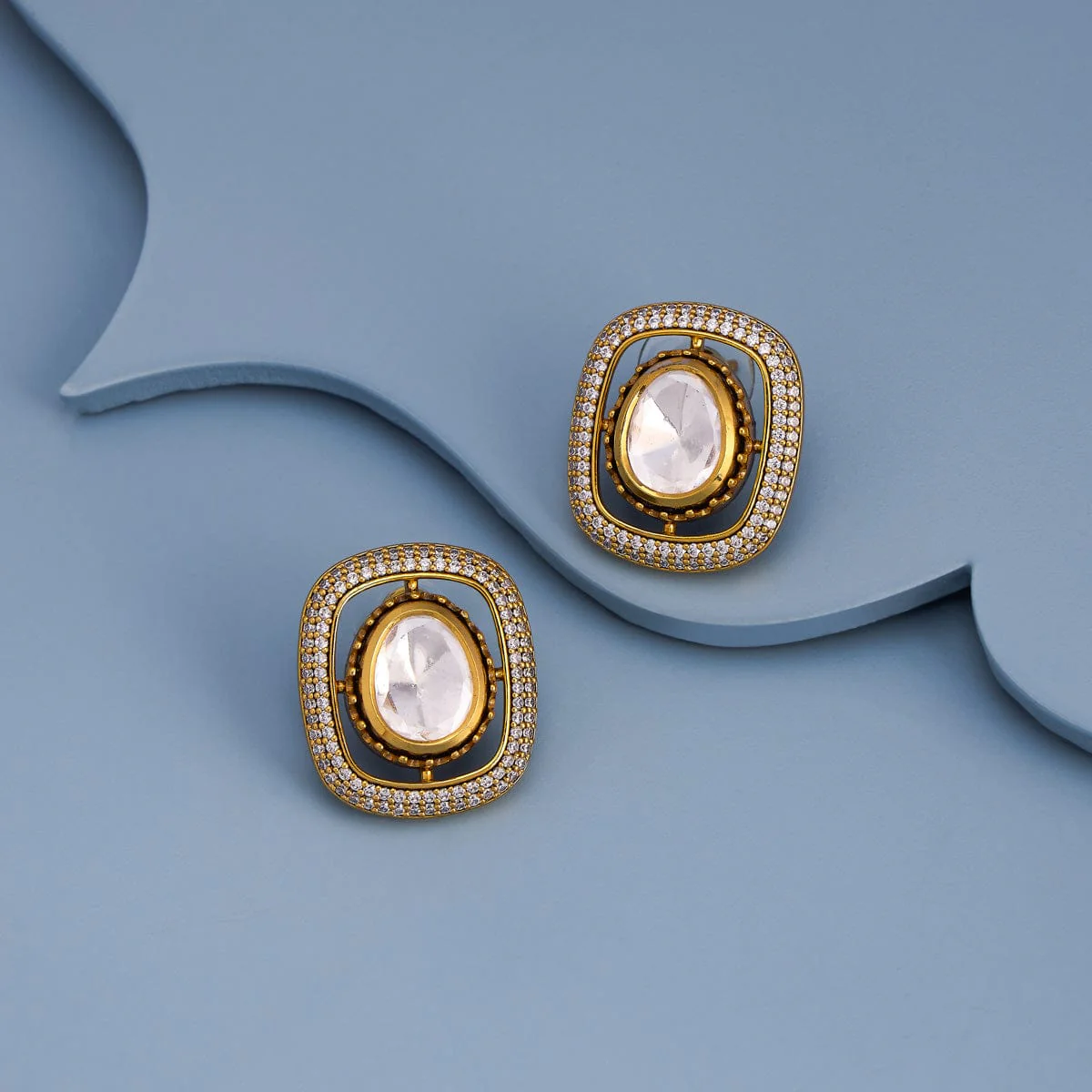 Kundan Earring 189226 - Image 2