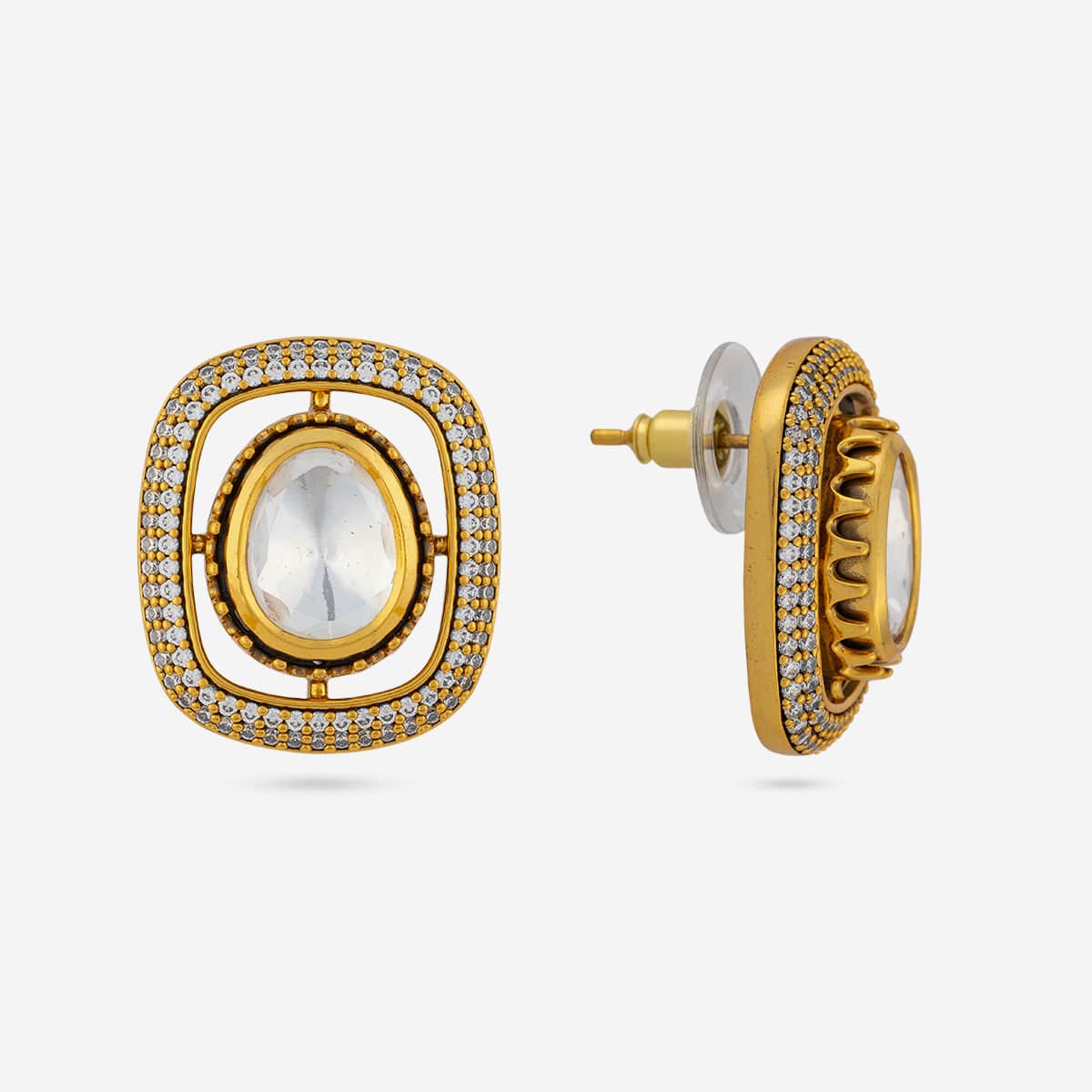 Kundan Earring 189226 - Image 4