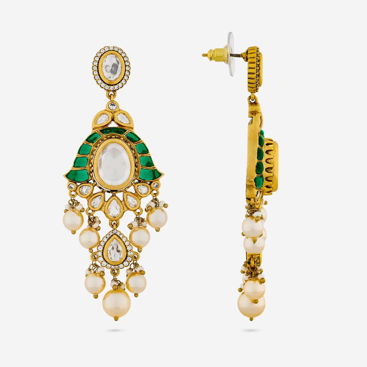 Kundan Earring 189229 - Image 7