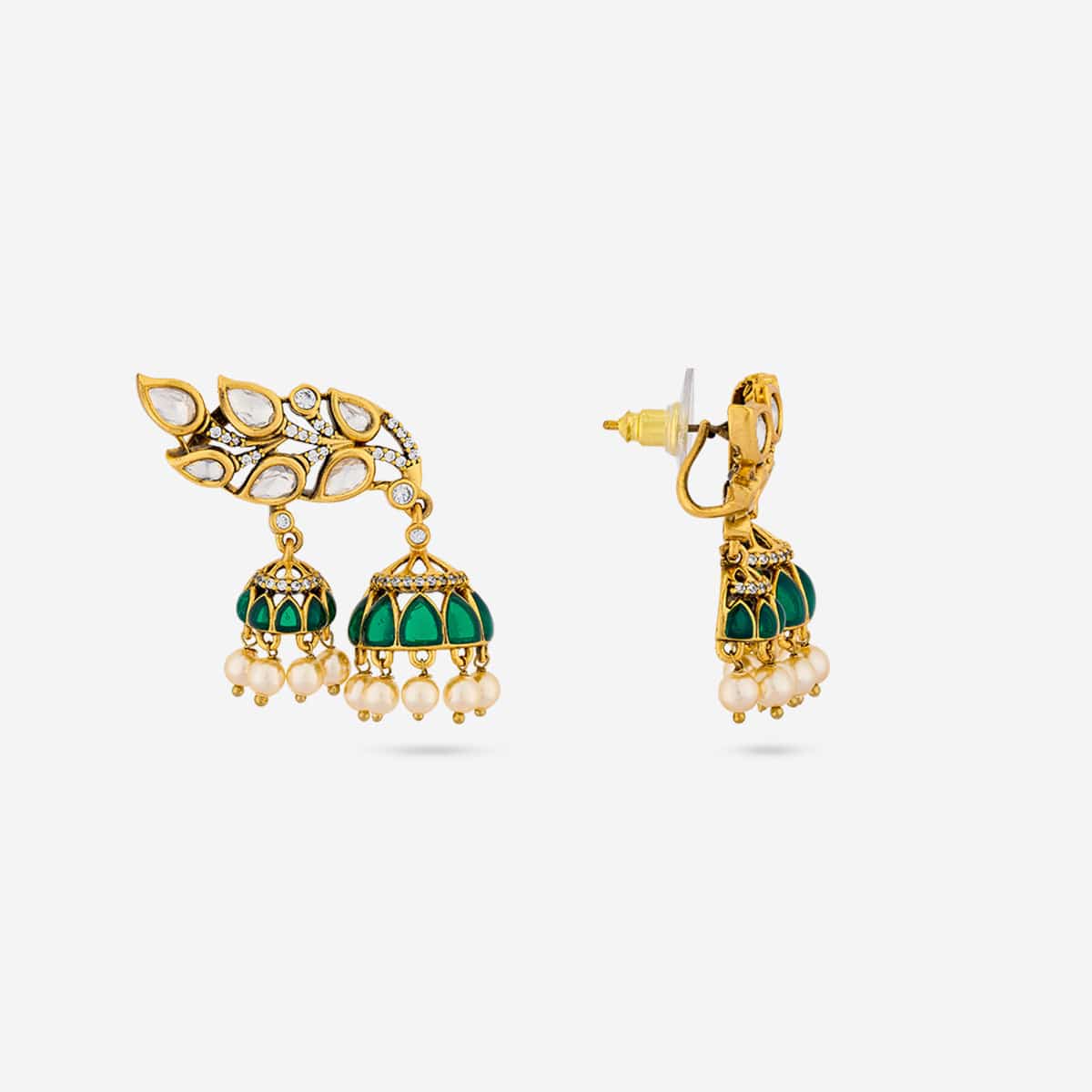Kundan Earring 189233 - Image 7