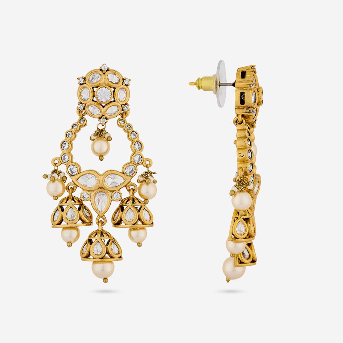 Kundan Earring 189234 - Image 4