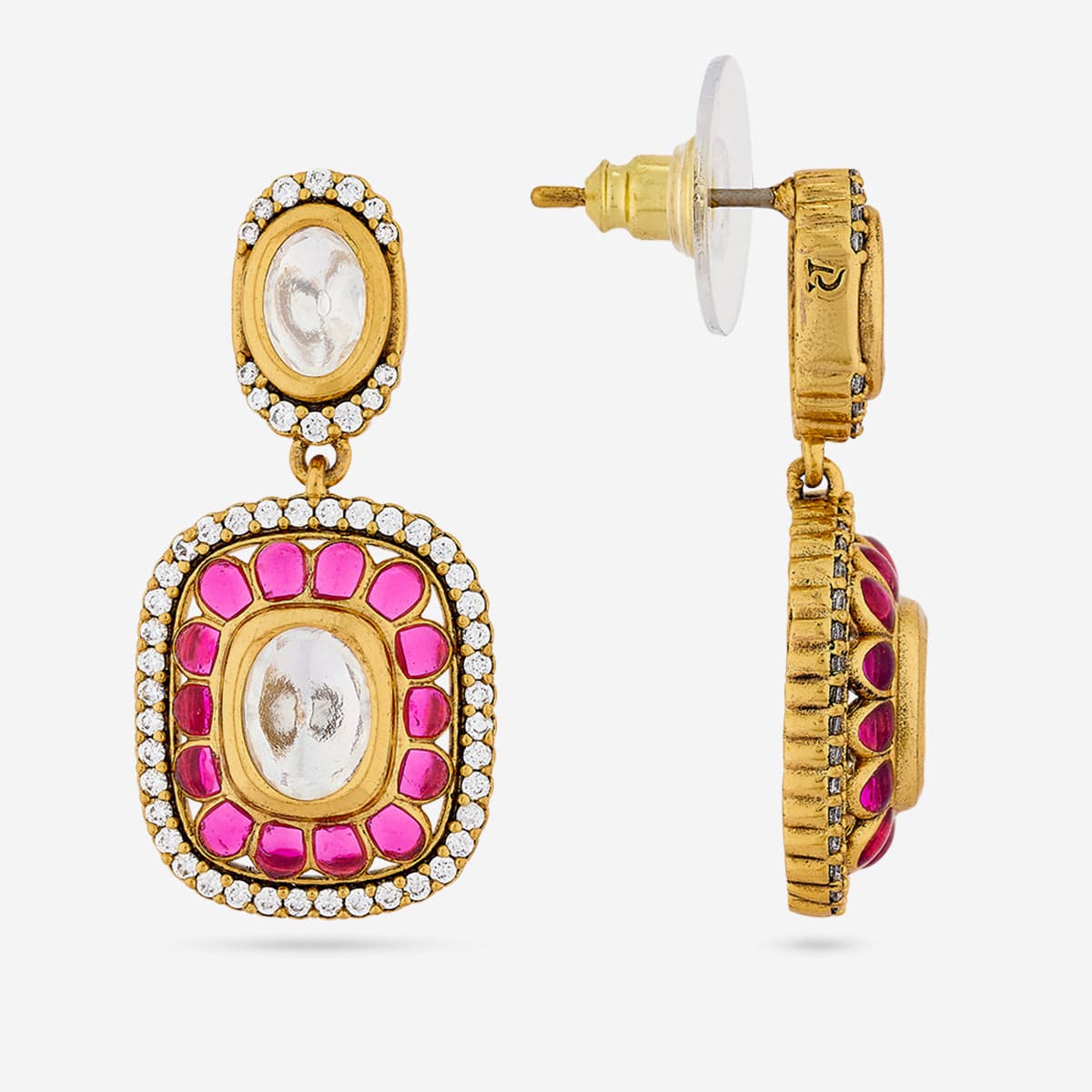 Kundan Earring 189236 - Image 3