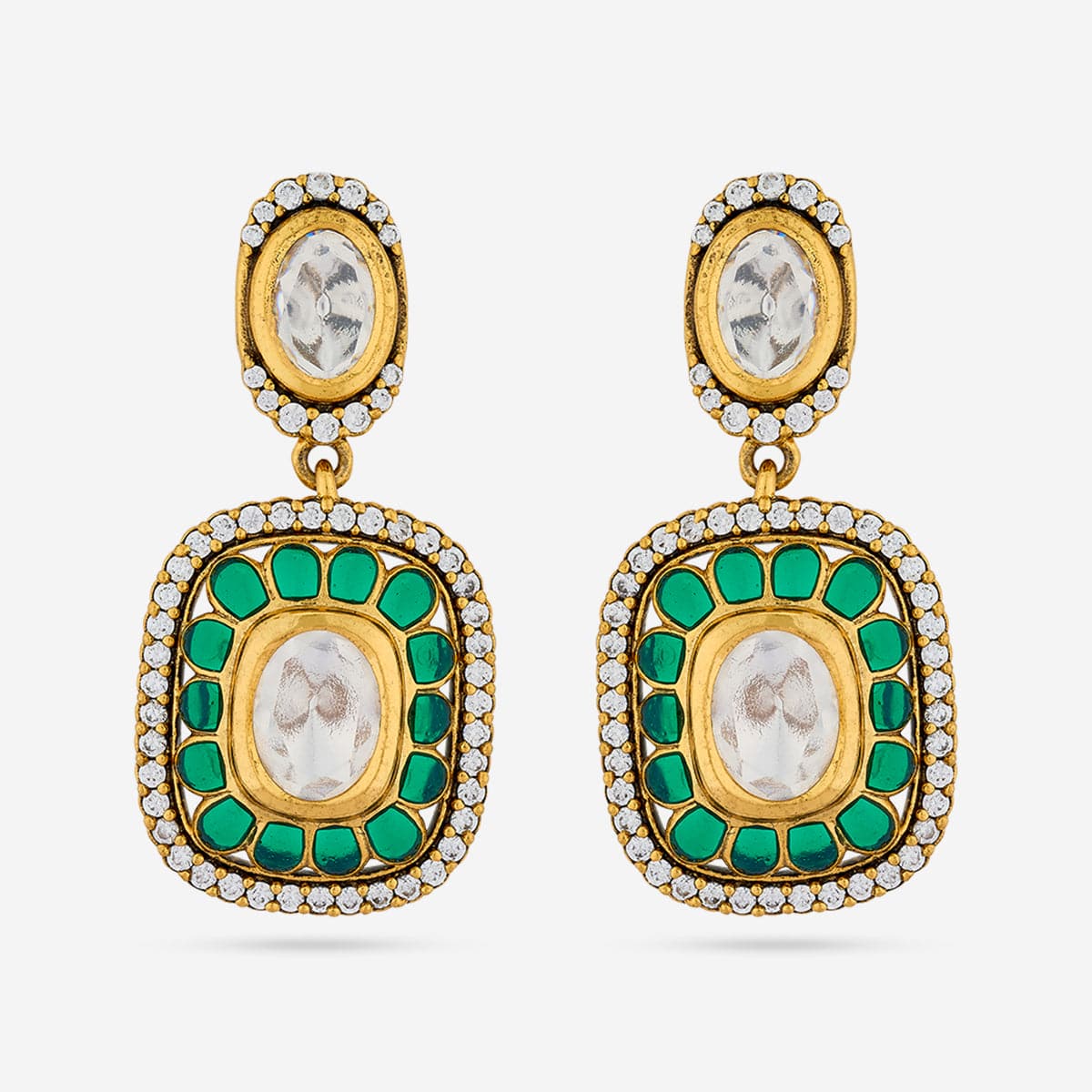 Kundan Earring 189236 - Image 4