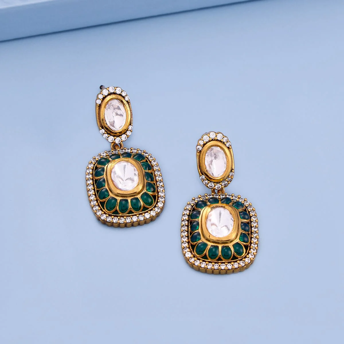 Kundan Earring 189236 - Image 5