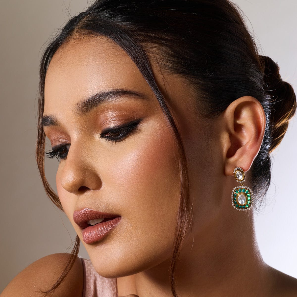 Kundan Earring 189236 - Image 6
