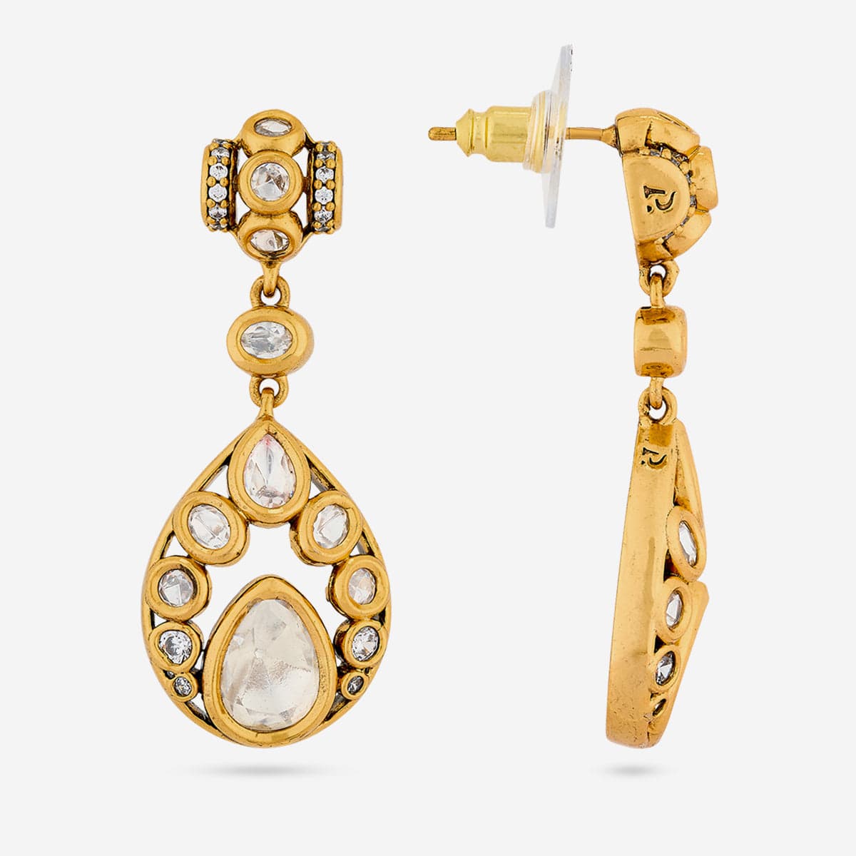 Kundan Earring 189237 - Image 4