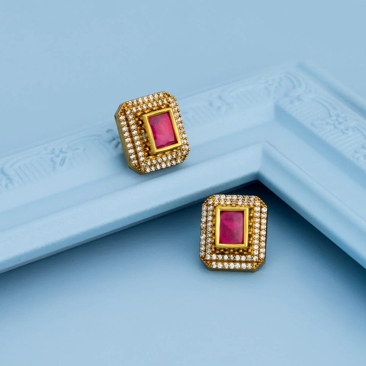 Kundan Earring 190809 - Image 2