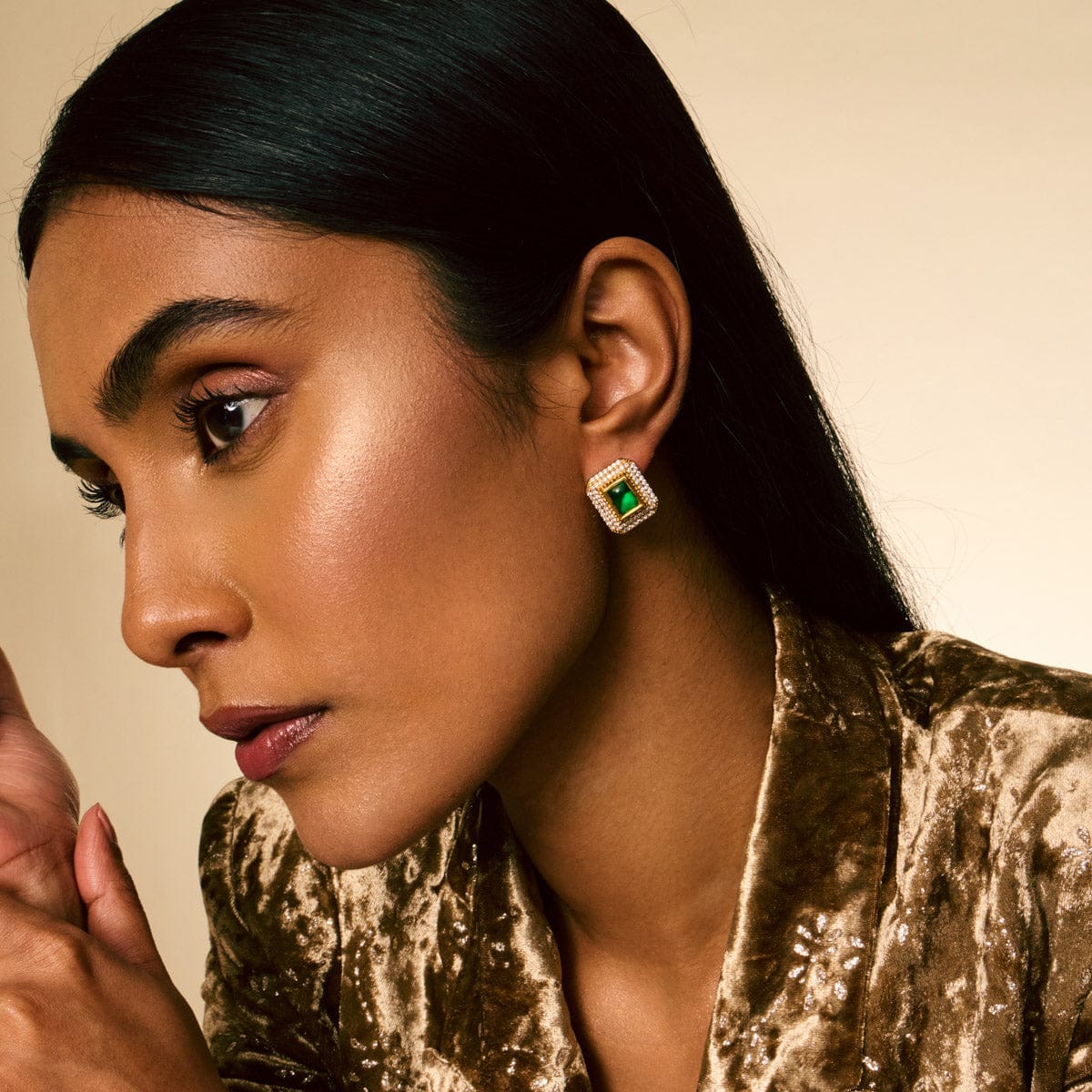 Kundan Earring 190809 - Image 6
