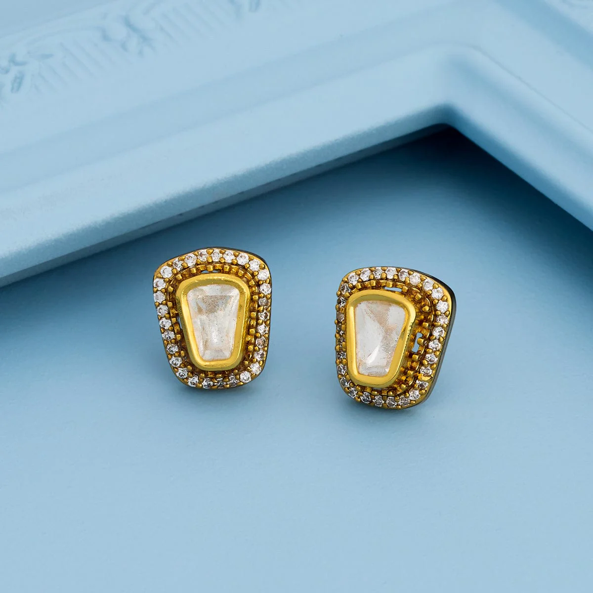 Kundan Earring 190811 - Image 2