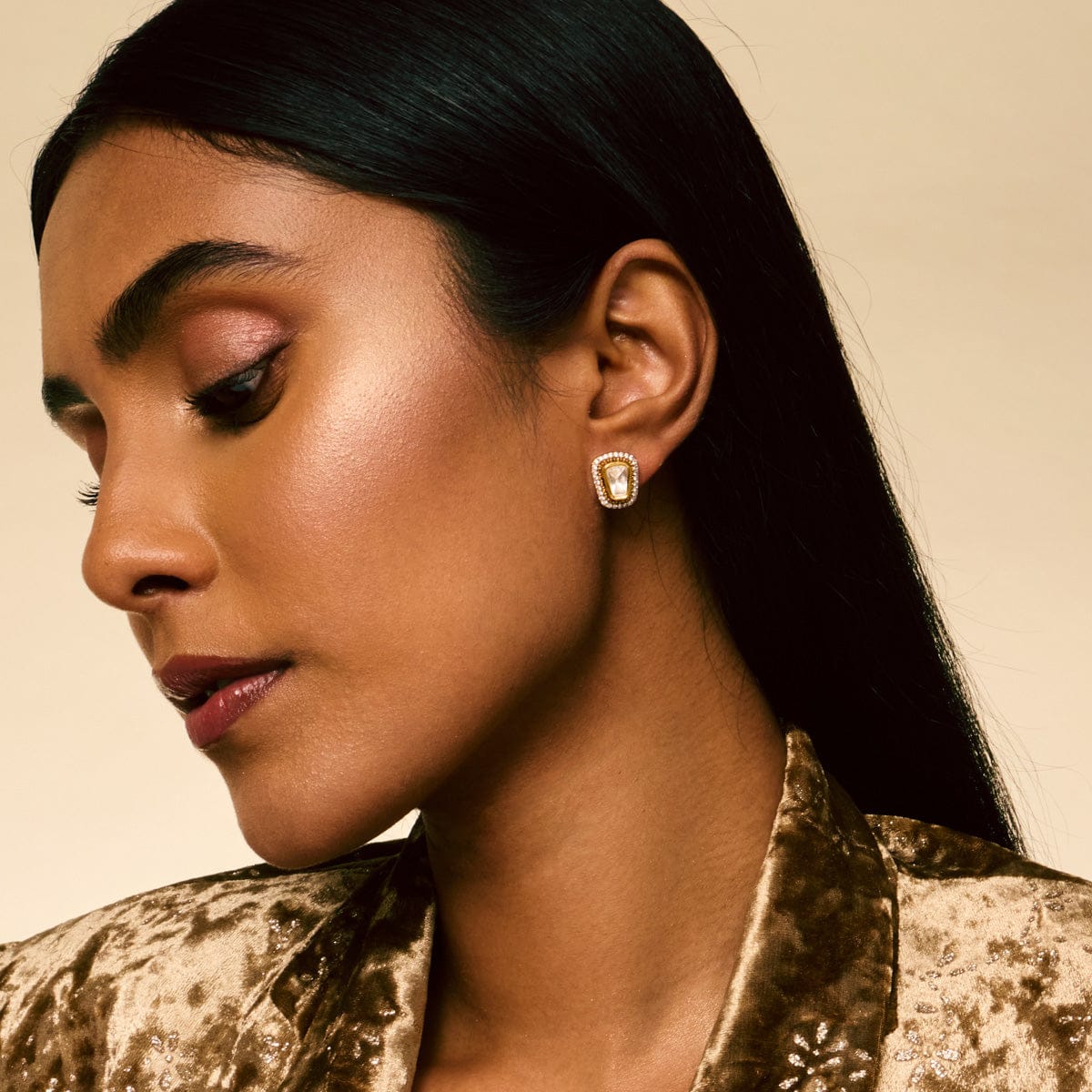 Kundan Earring 190811 - Image 3