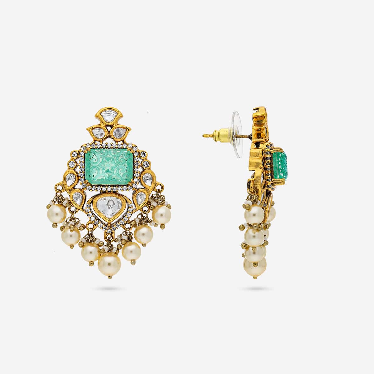 Kundan Earring 191727 - Image 13