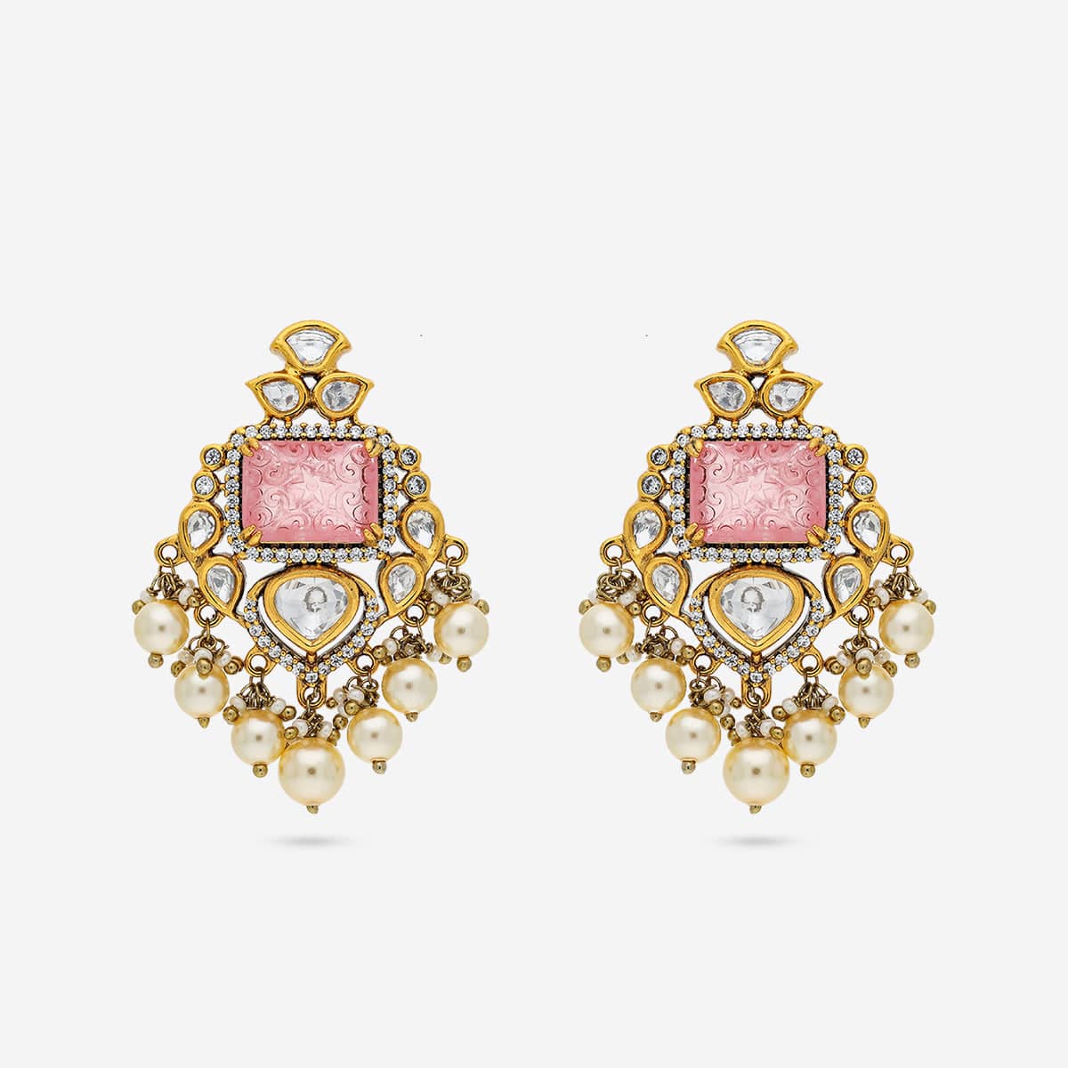 Kundan Earring 191727 - Image 8