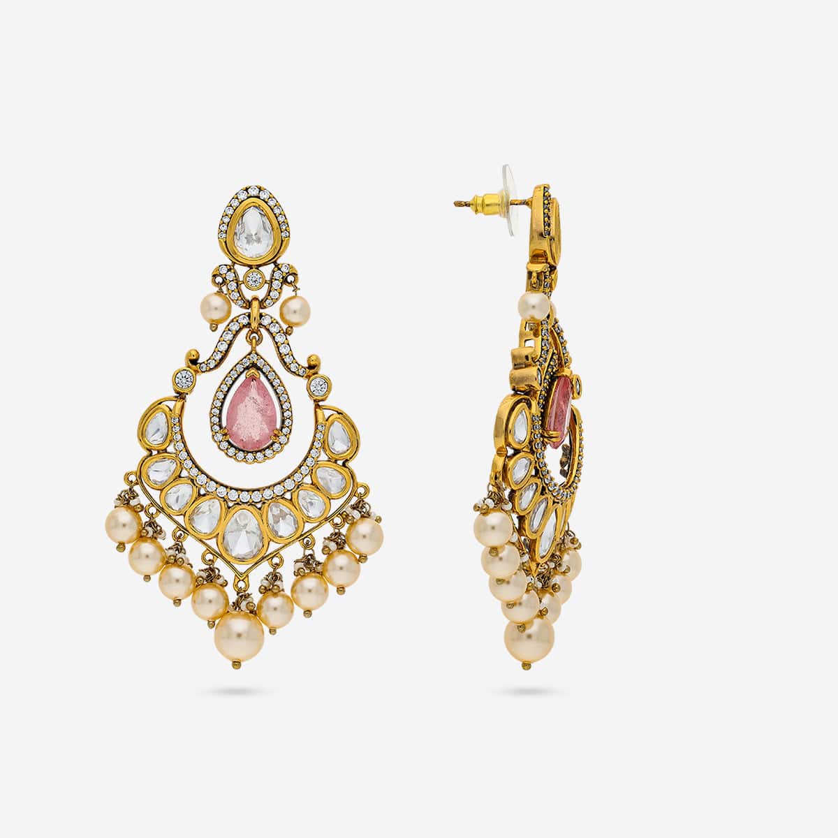Kundan Earring 191736 - Image 3