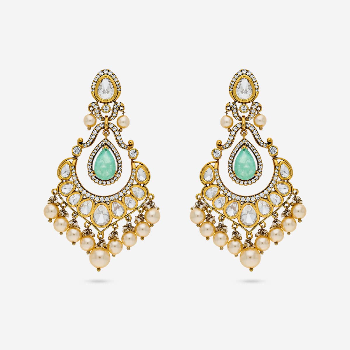 Kundan Earring 191736 - Image 4