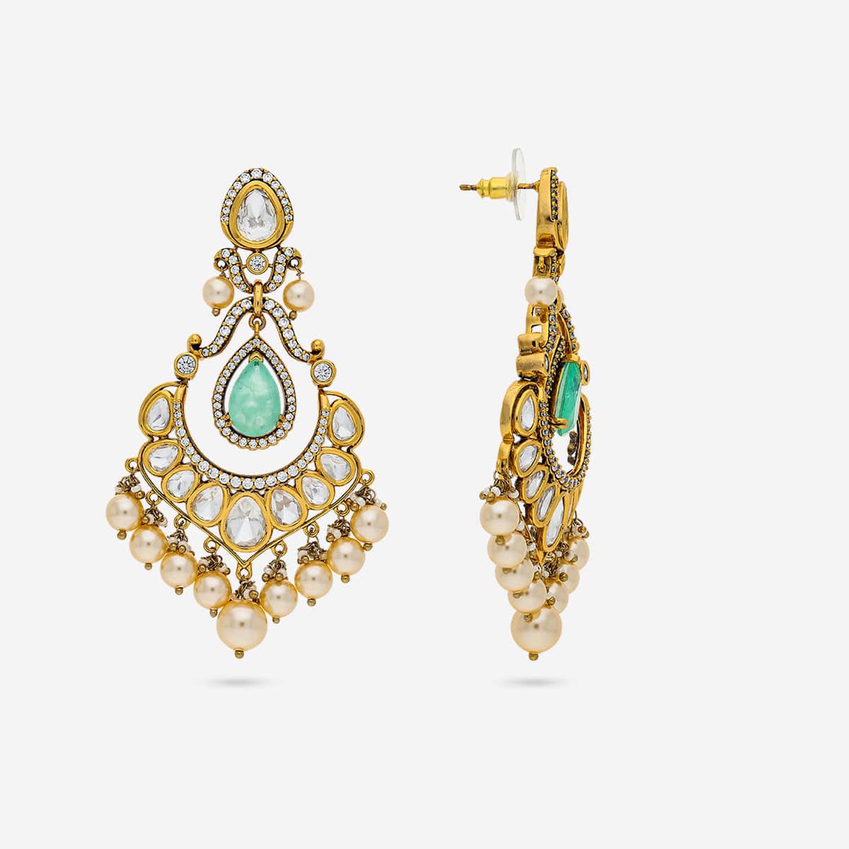 Kundan Earring 191736 - Image 7