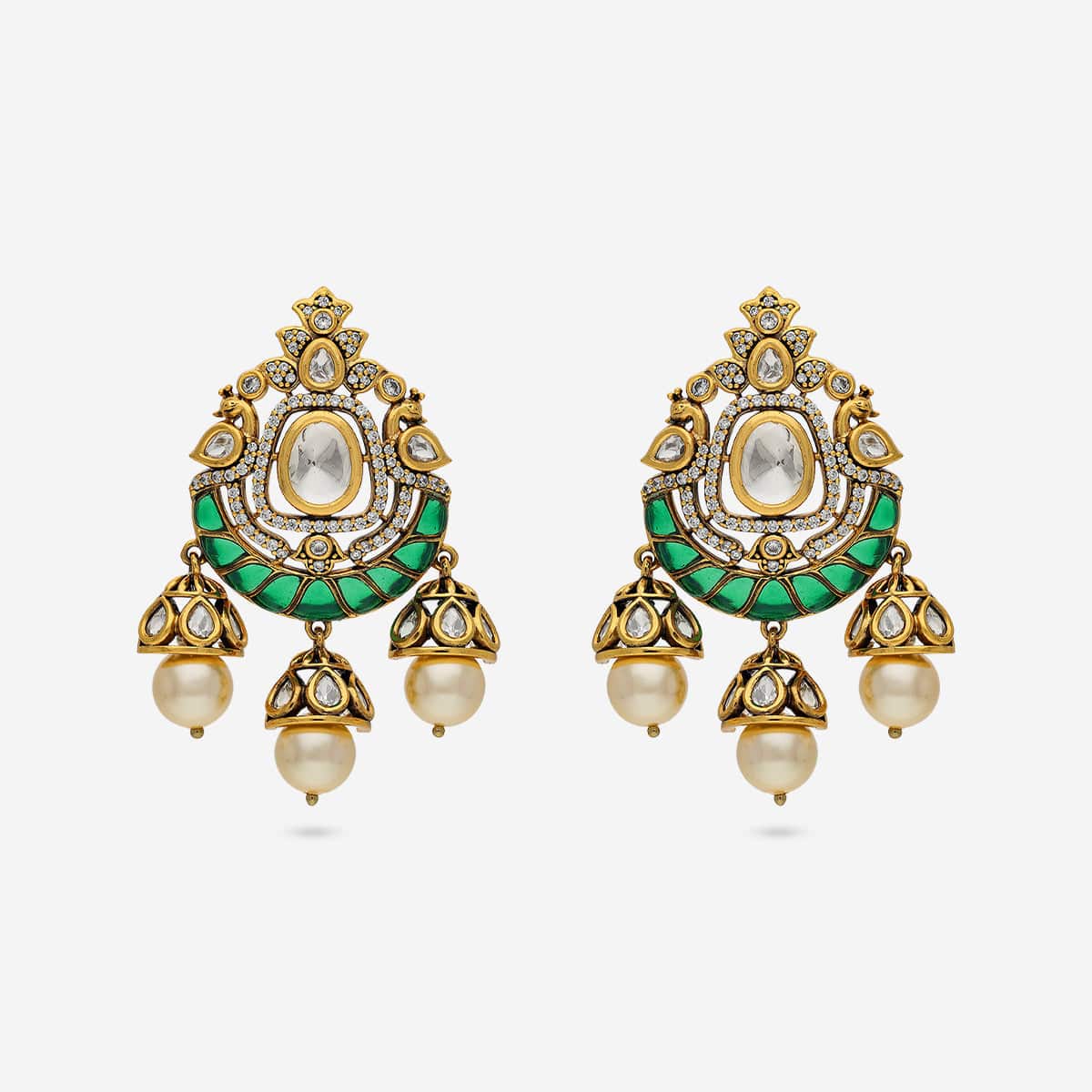 Kundan Earring 191737 - Image 5