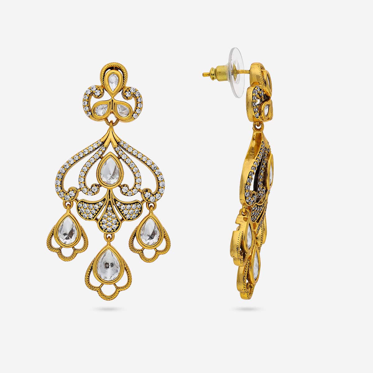 Kundan Earring 191738 - Image 4