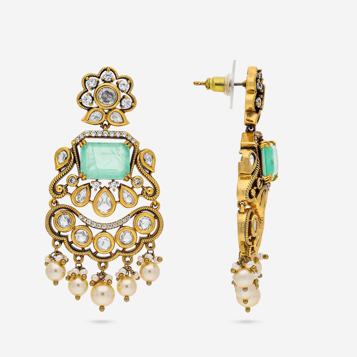 Kundan Earring 191739 - Image 10