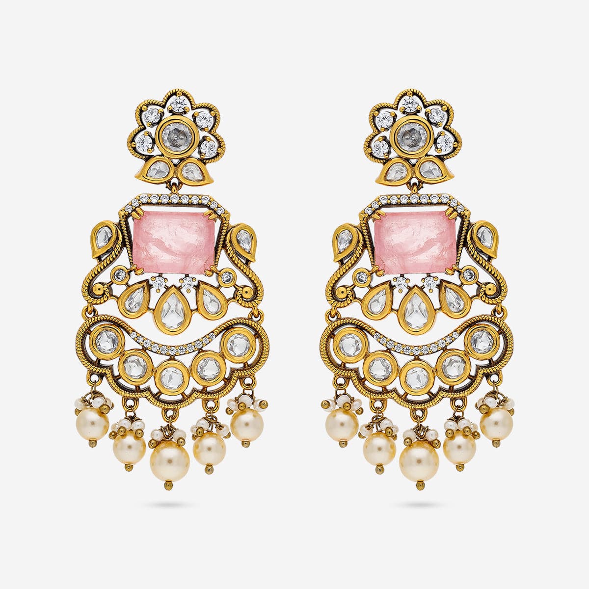 Kundan Earring 191739 - Image 4