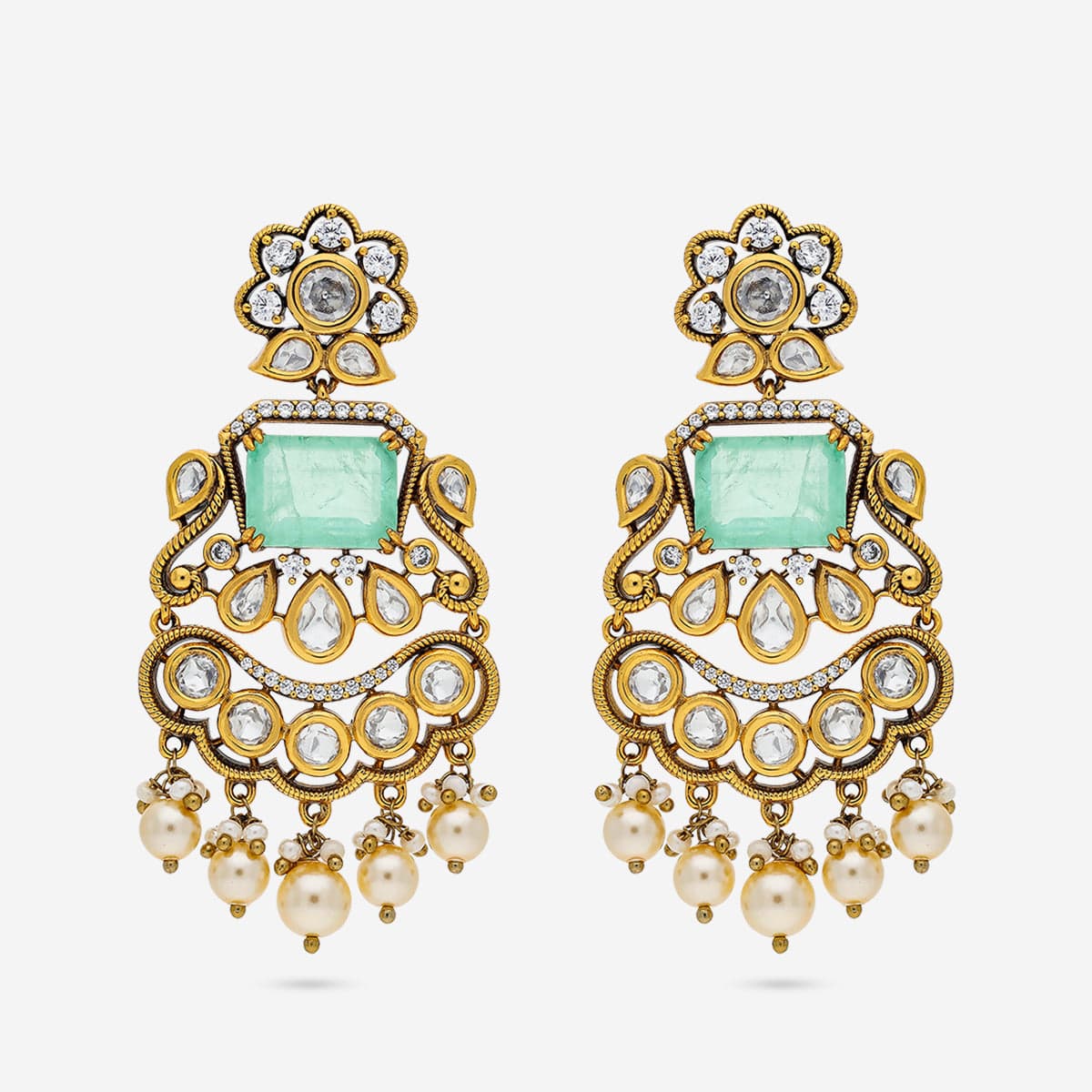 Kundan Earring 191739 - Image 7