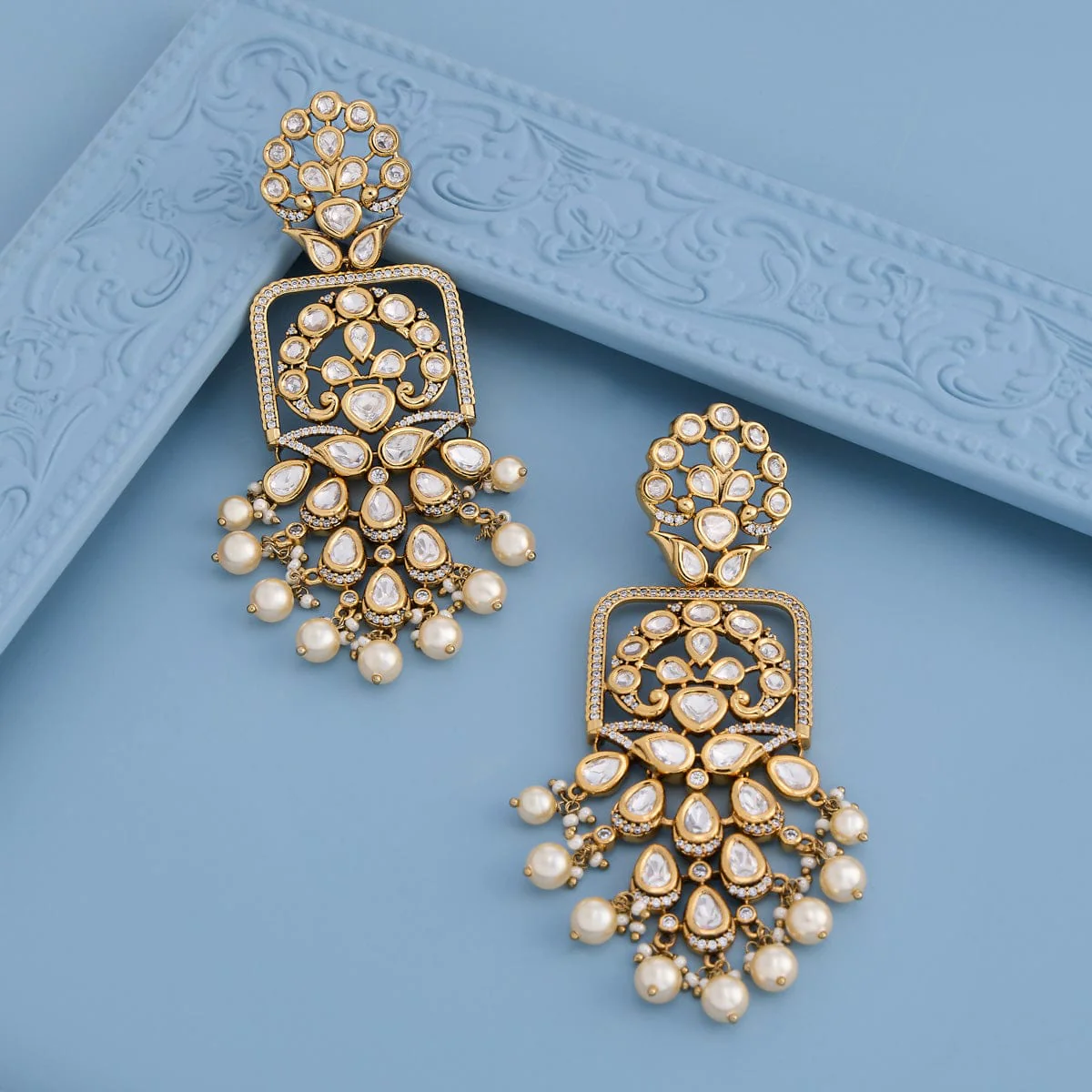 Kundan Earring 191743 - Image 2