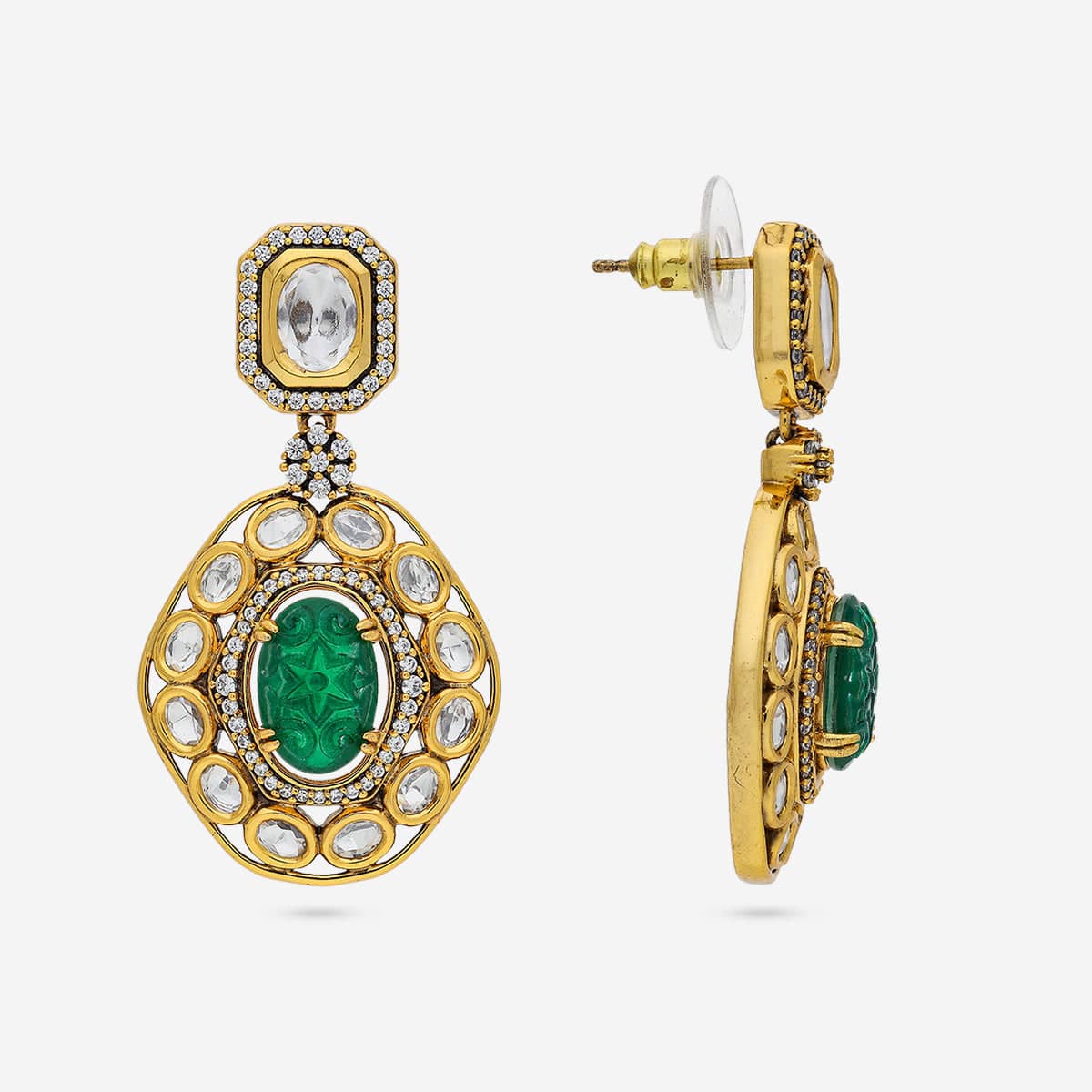 Kundan Earring 191755 - Image 7