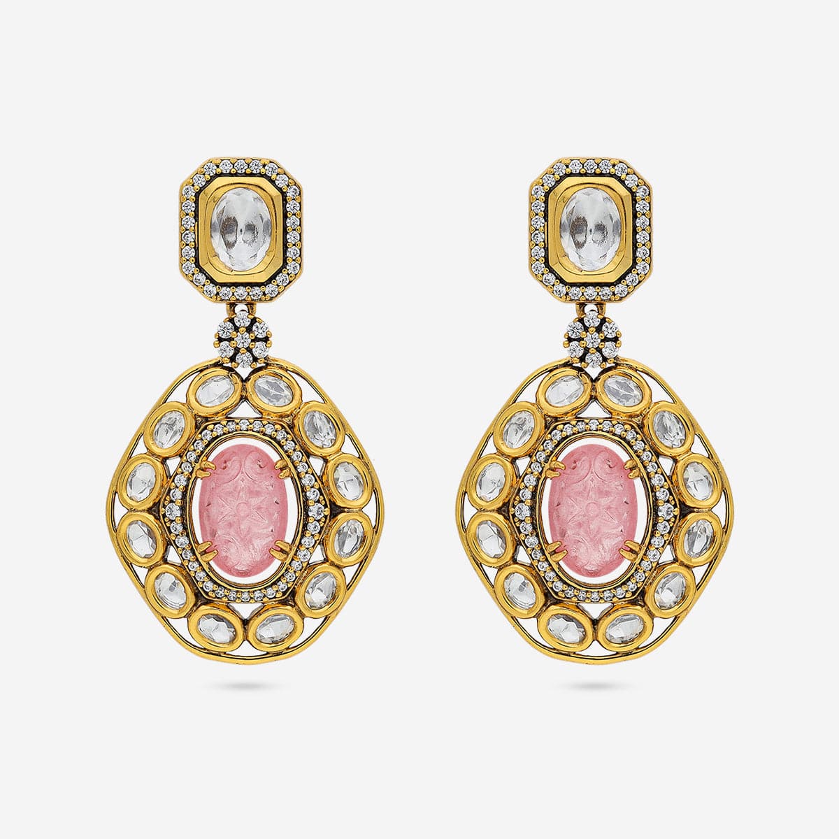 Kundan Earring 191755 - Image 8