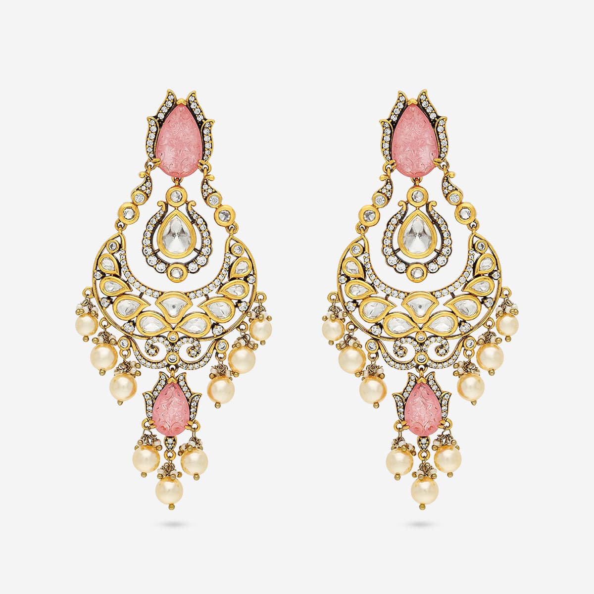 Kundan Earring 191756 - Image 5