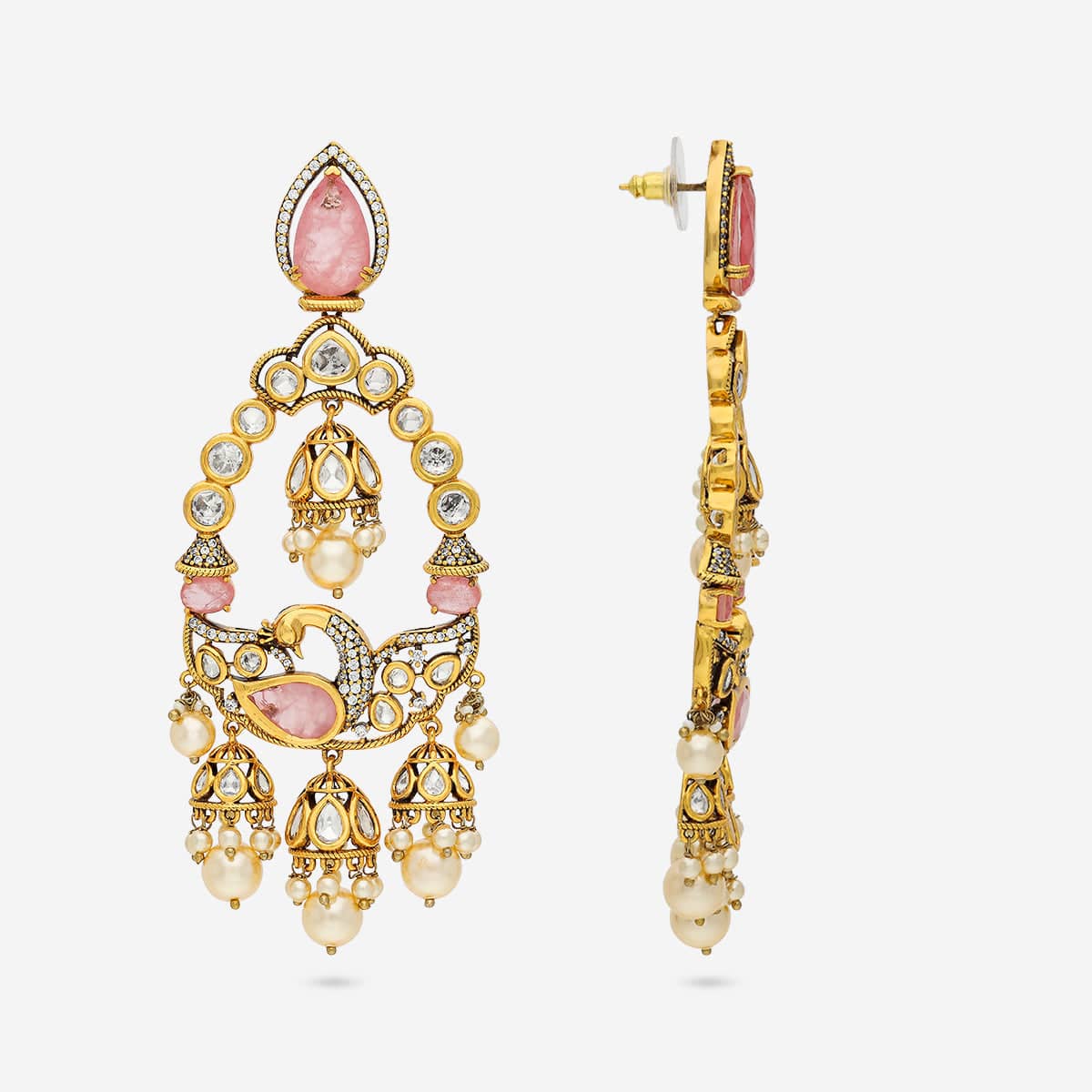 Kundan Earring 191758 - Image 3