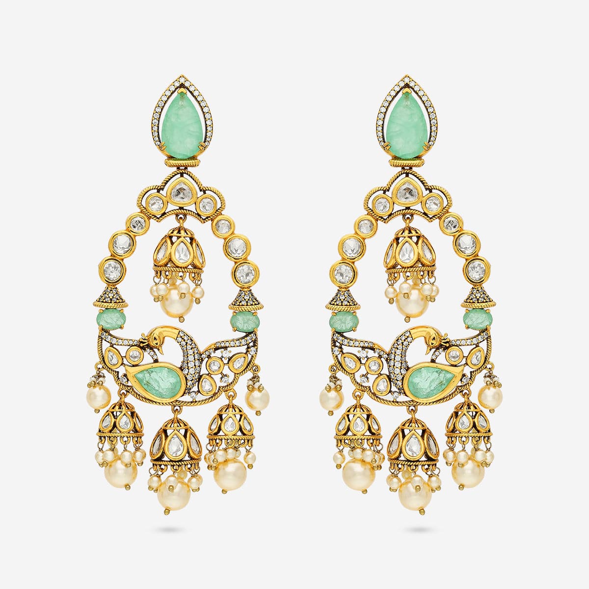 Kundan Earring 191758 - Image 4