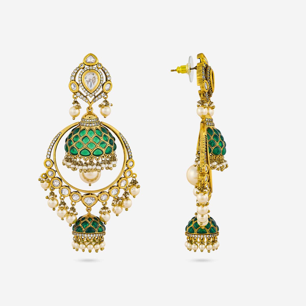 Kundan Earring 191761 - Image 7