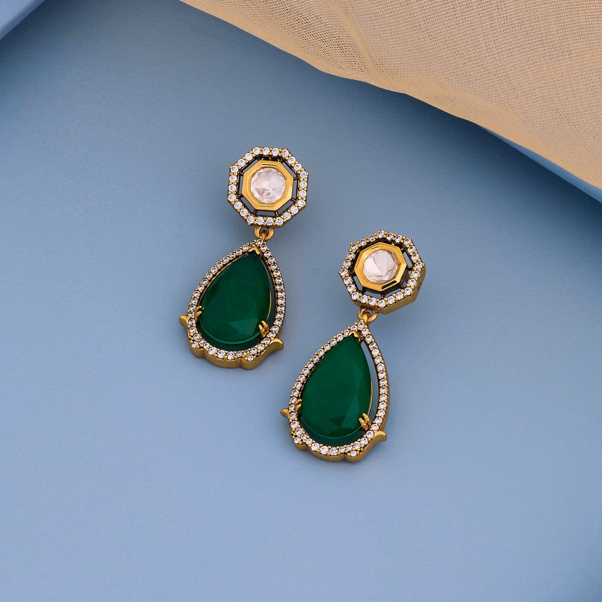 Kundan Earring 194015 - Image 5