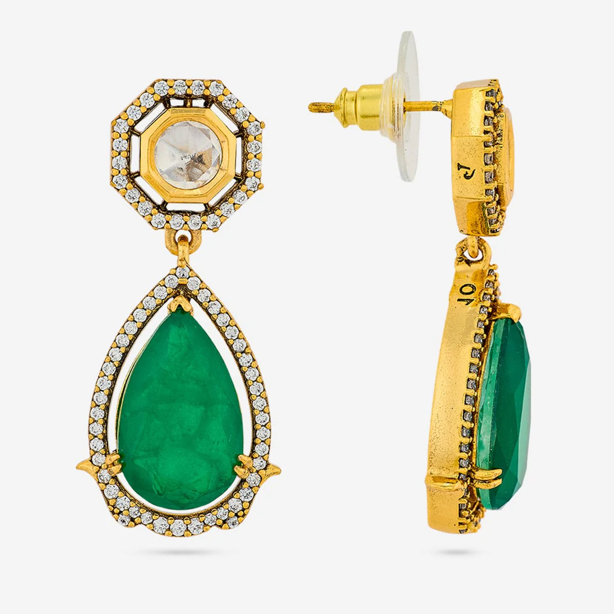 Kundan Earring 194015 - Image 7